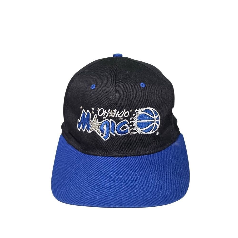 Vintage Orlando Magic Classics Snapback Hat – Black & Blue NBA Adjustable Cap